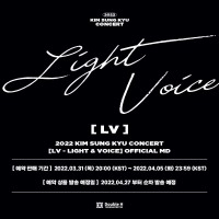 [LV] 2022 KIM SUNG KYU CONCERT [LV - Light & Voice] OFFICIAL MD　購入代行